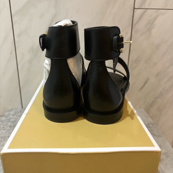 Michael Kors Amos Leather Gladiator Sandals - Picture 4 of 6